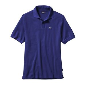 Patagonia M’s Fits Roy Emblem Navy Polo Shirt